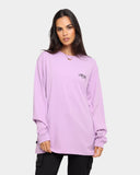 Stussy Design Corp Mock Neck L/S Tee Orchid