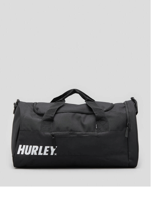 Hurley Fastlane Overnight Barrel Bag Black – Point Break NZ