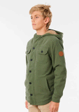 Rip Curl Gibbos Jacket - Boys - Dark Olive