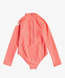 Roxy - LS Onesie Heater TW Rash Shirt - Shell Pink