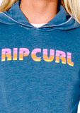 Rip Curl Wave Shaper Hoodie - Girls - Dark Teal