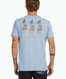 Quiksilver Happy Hour Short Sleeve Mens Tee - Iron Gate