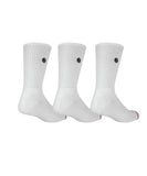 Salty Crew Line Up 3pk Socks - White