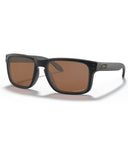 Oakley Holbrook Matte Black / Prizm Tungsten Polarized Sunglasses