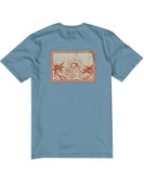 Vissla Wave Racers Organic SS Tee - Faded Denim