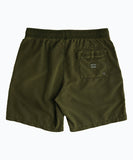 Billabong All Day Overdyed Layback Boardshorts 17" - Pine