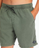 Billabong All Day Overdyed Layback Boardshorts 17" - Pine