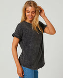 Rip Curl Plains Tee - Vintage Black