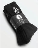 Volcom Full Stone Socks 3PK - Black