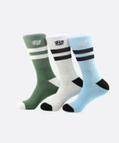 Stussy Mens Designs Sport Sock 3PK