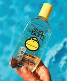 Sun Bum Aloe Gel 237ml Cool Down close up view of the convenient flip top dispensing cap, sold by Point Break Cambridge local family surf shop at 63 Duke street.