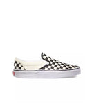 Vans Classic Slip On Shoes - Black / White Checker