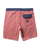 Vissla Washout 17" Boys Boardshort - Coral Fade