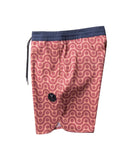 Vissla Washout 17" Boys Boardshort - Coral Fade