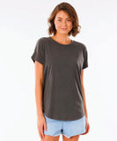Rip Curl Plains Tee - Washed Black